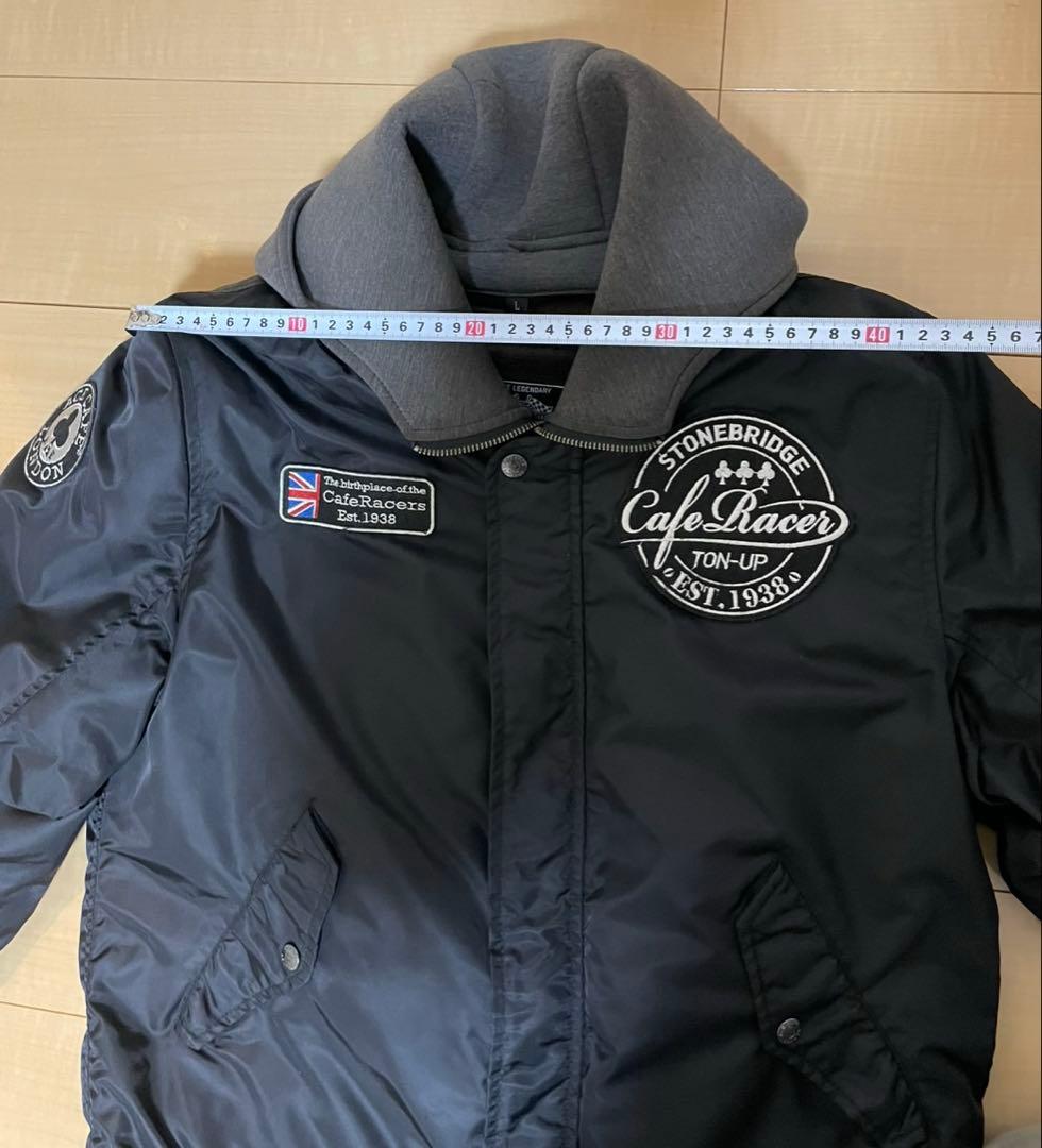 ACE CAFE LONDON フード付きジャケット