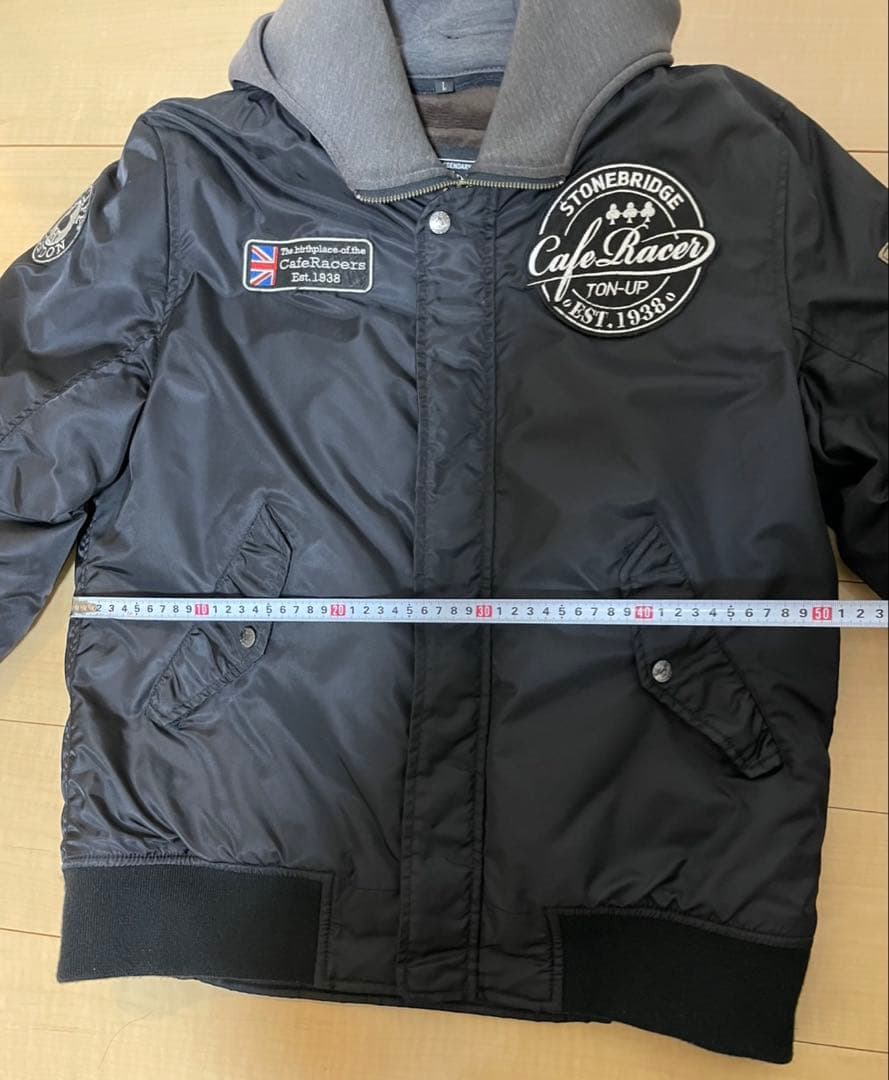 ACE CAFE LONDON フード付きジャケット