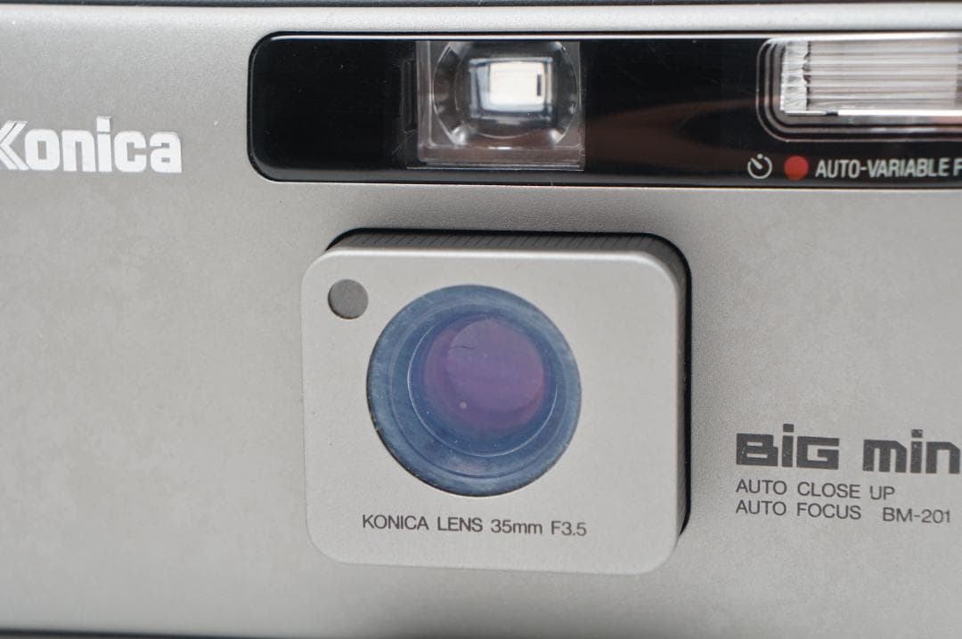 ＜訳あり＞KONICA BIG MINI BM-201 コンパクトフィルムカメラ