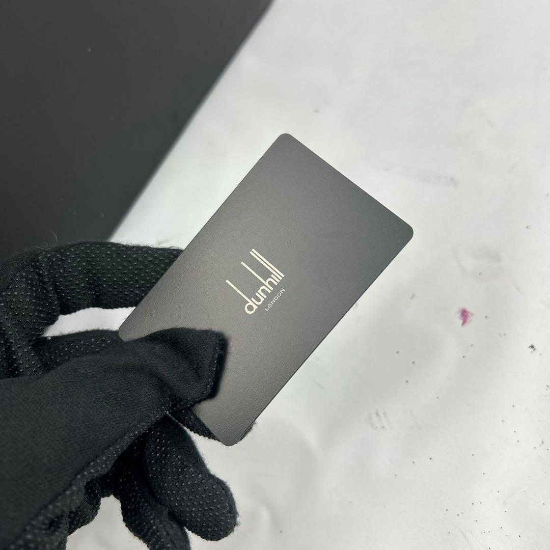 【美品】ダンヒル　センチュリーマン　ビジネスバッグ　2層　dロゴ　オールレザー