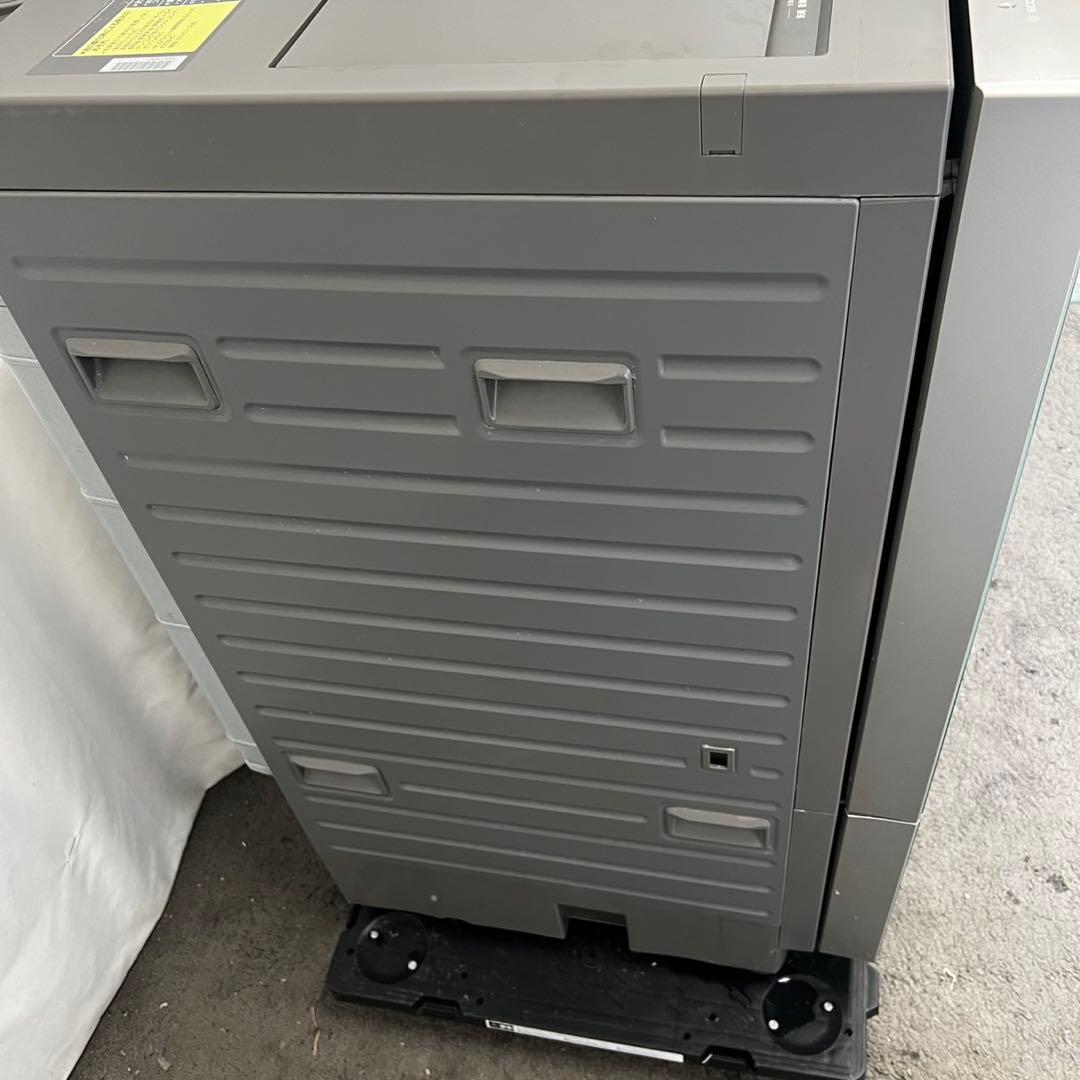 135⭕️ドラム式洗濯機　パナソニック　大容量　10キロ　キューブル　黒　設置無料