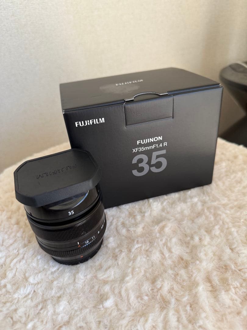 美品　Fujinon XF35mmF1.4 R レンズ