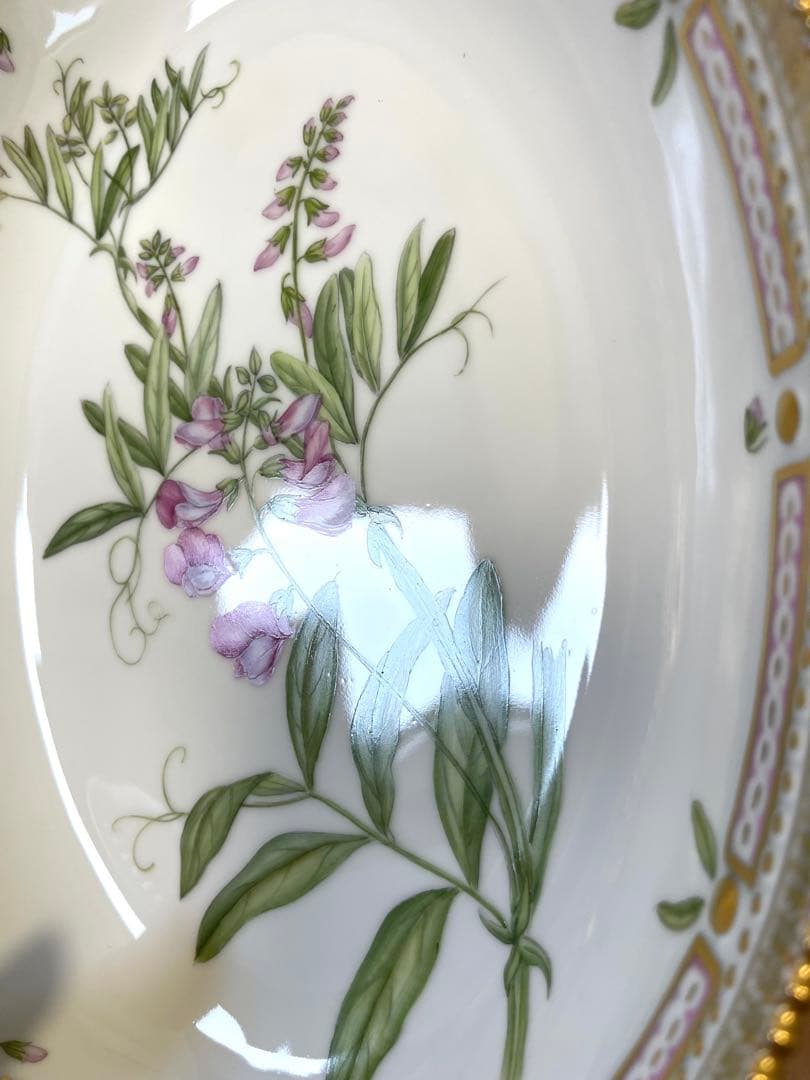 【美品】ロイヤルコペンハーゲン　フローラダニカ　オーバル　プレート　皿