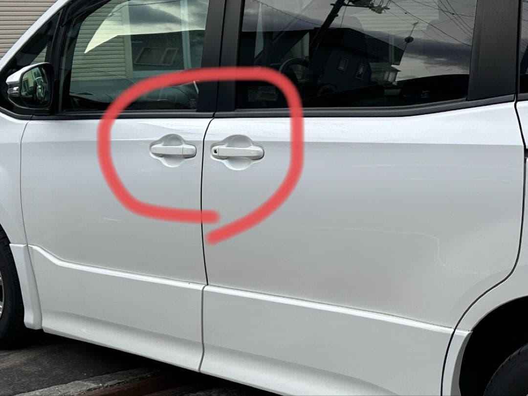 80ノア、ヴォクシー純正 アウターハンドルセット ホワイト