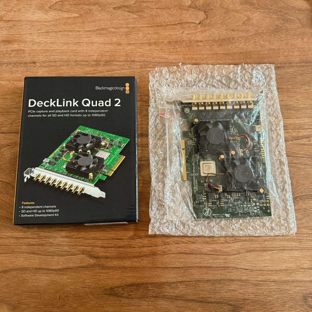 ビデオキャプチャー・キャプチャーボード Blackmagic Design DeckLink Quad 2