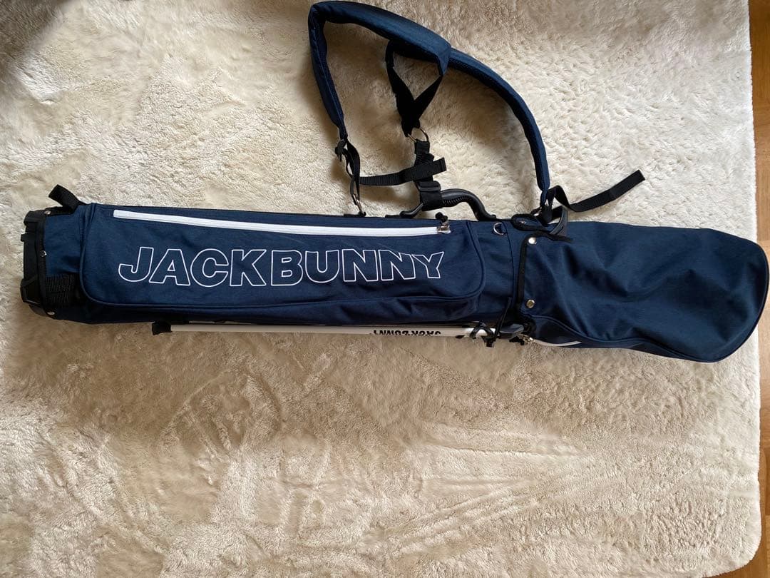 JACK BUNNY キャディバッグ ネイビー