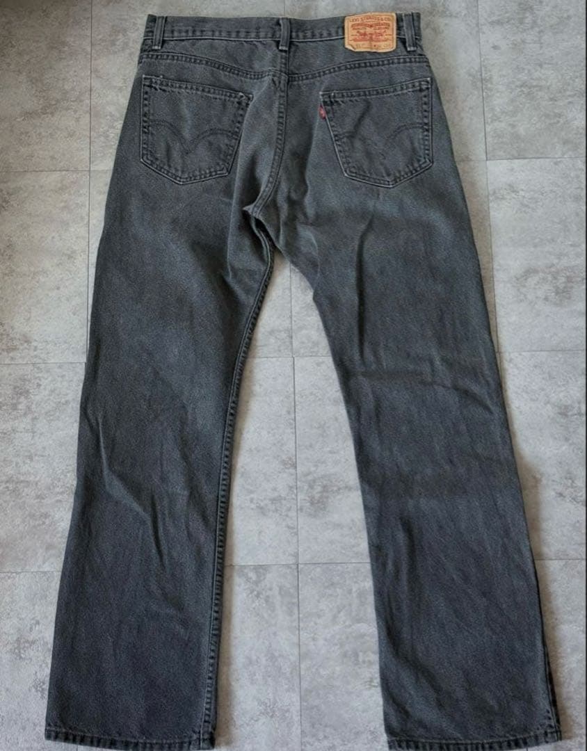 Levi's 517 00s メキシコ製 ブラックデニム W36 L34