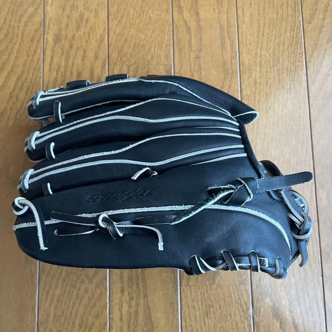 ASICS ゴールドステージ 黒 軟式グローブ