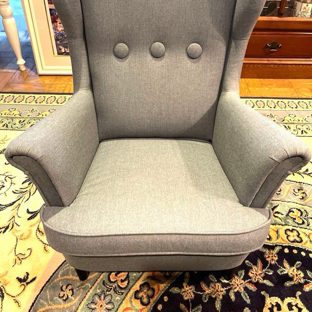 【お子様用　商品】美品　【IKEA STRANDMON】ストランドモンソファー