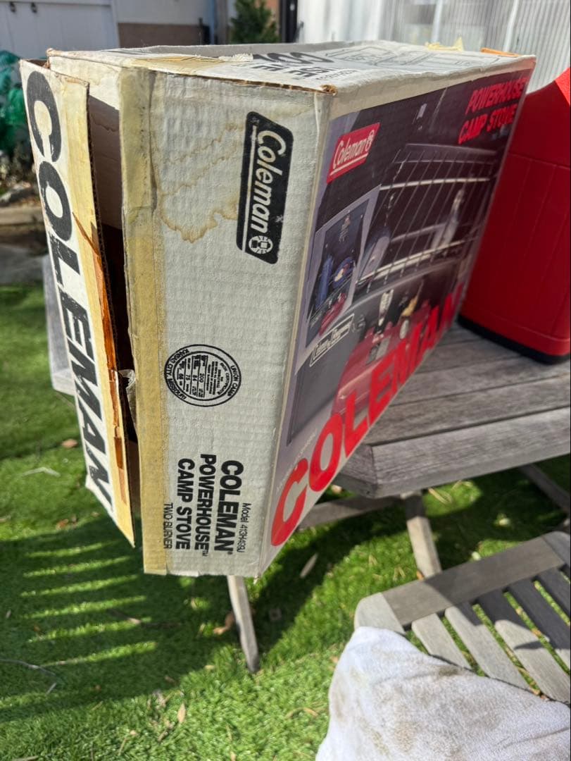 コンロ未使用 Coleman ツーバーナーコンロ　ランタン89年製 セット