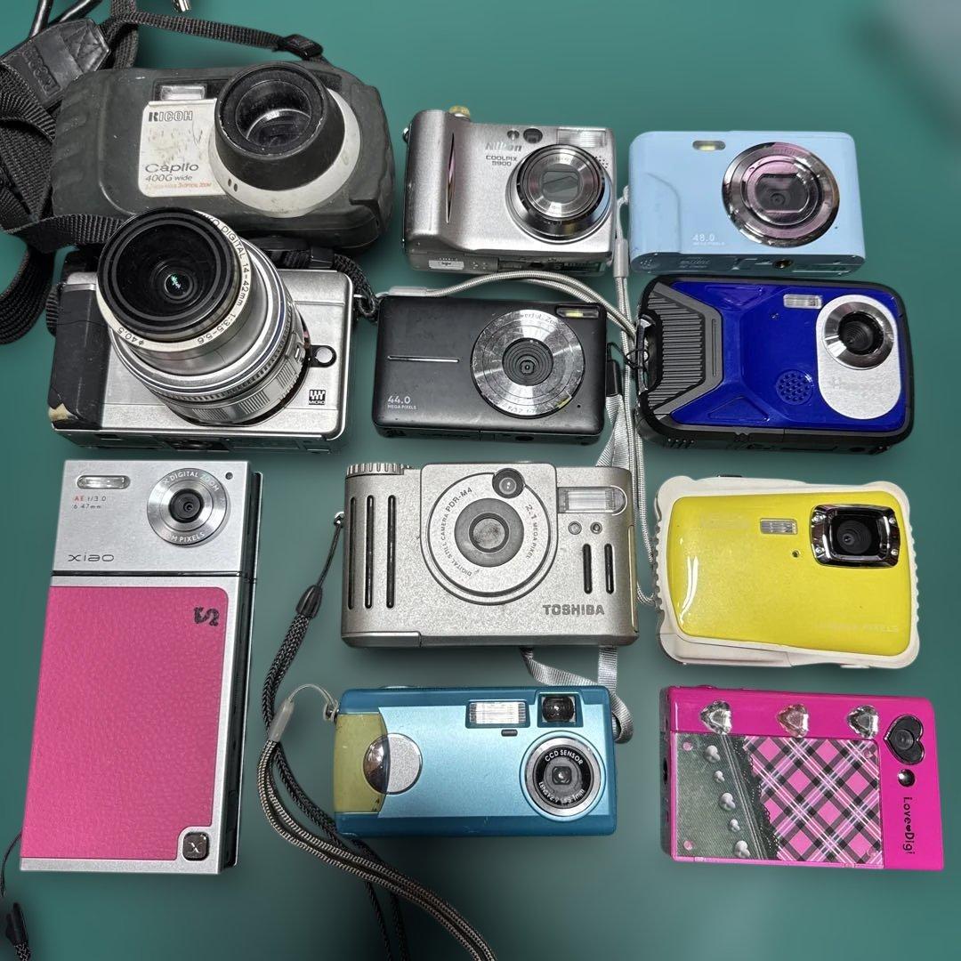 最終価格　デジタルカメラ　まとめ　大量　46台　Sony canon 他