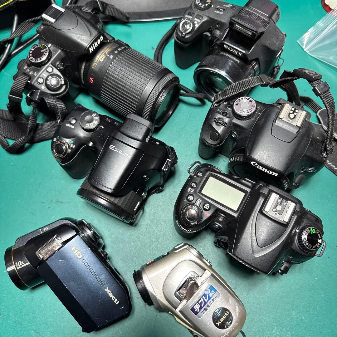 最終価格　デジタルカメラ　まとめ　大量　46台　Sony canon 他