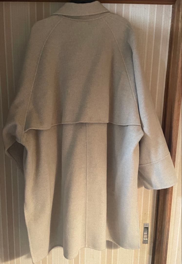 【IENA】 スーパー160ダブルフェイス オーバーコート　38