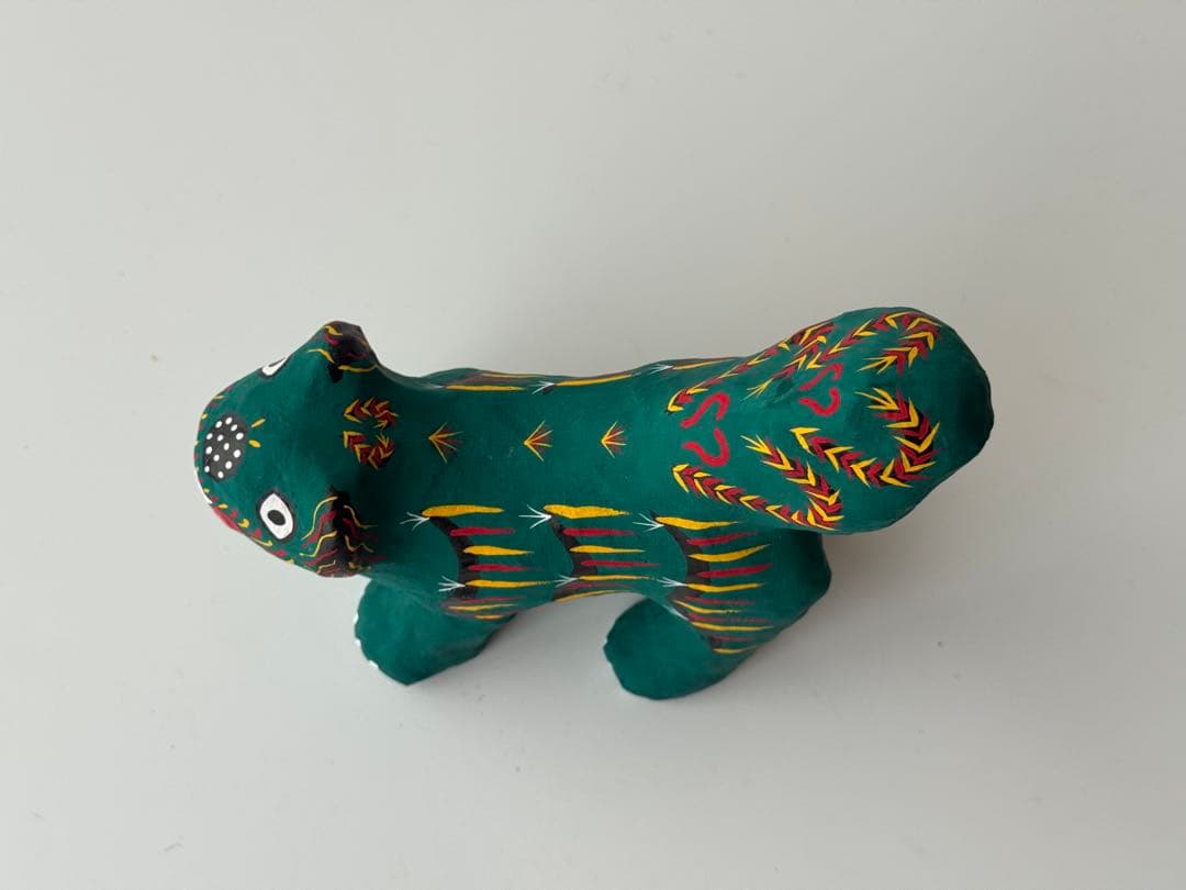 琉球郷土玩具 琉球玩具製作所こくら 唐獅子 沖縄 張子 箱あり