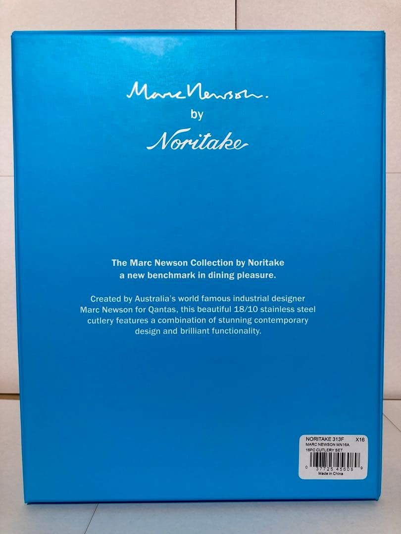 カンタス マークニューソン Marc Newson ノリタケ カトラリーセット