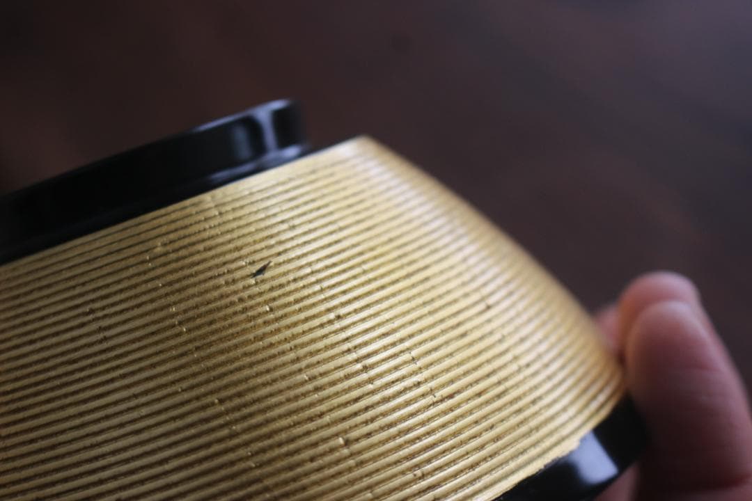 時代逸品！極上金塗糸目の美しいお椀2点（検輪島塗京塗雑煮椀