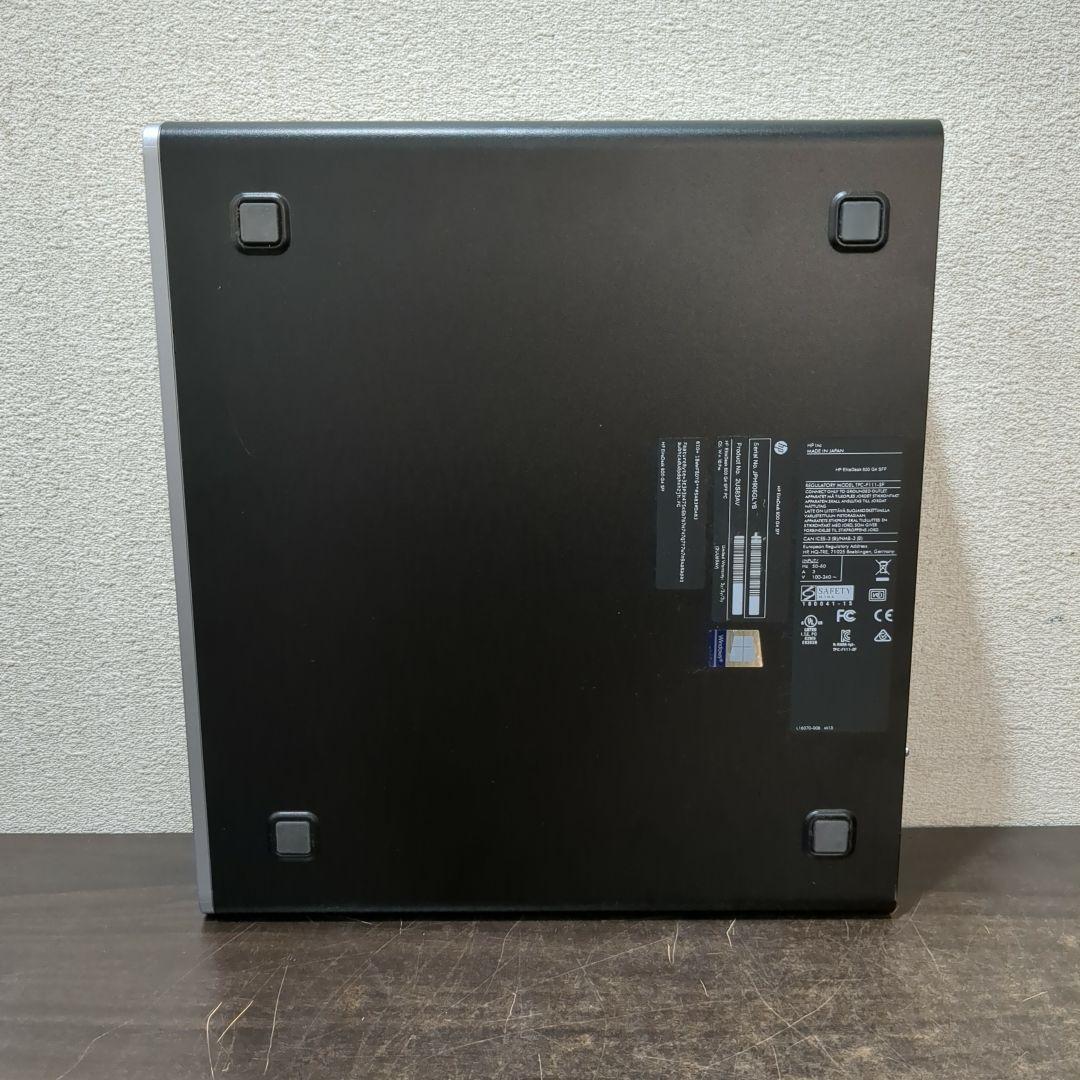 HP EliteDesk 800 G4 SFF デスクトップPC　M2324