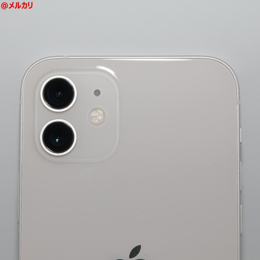 美品 Apple iPhone12 64GB ホワイト SIMロック解除済み
