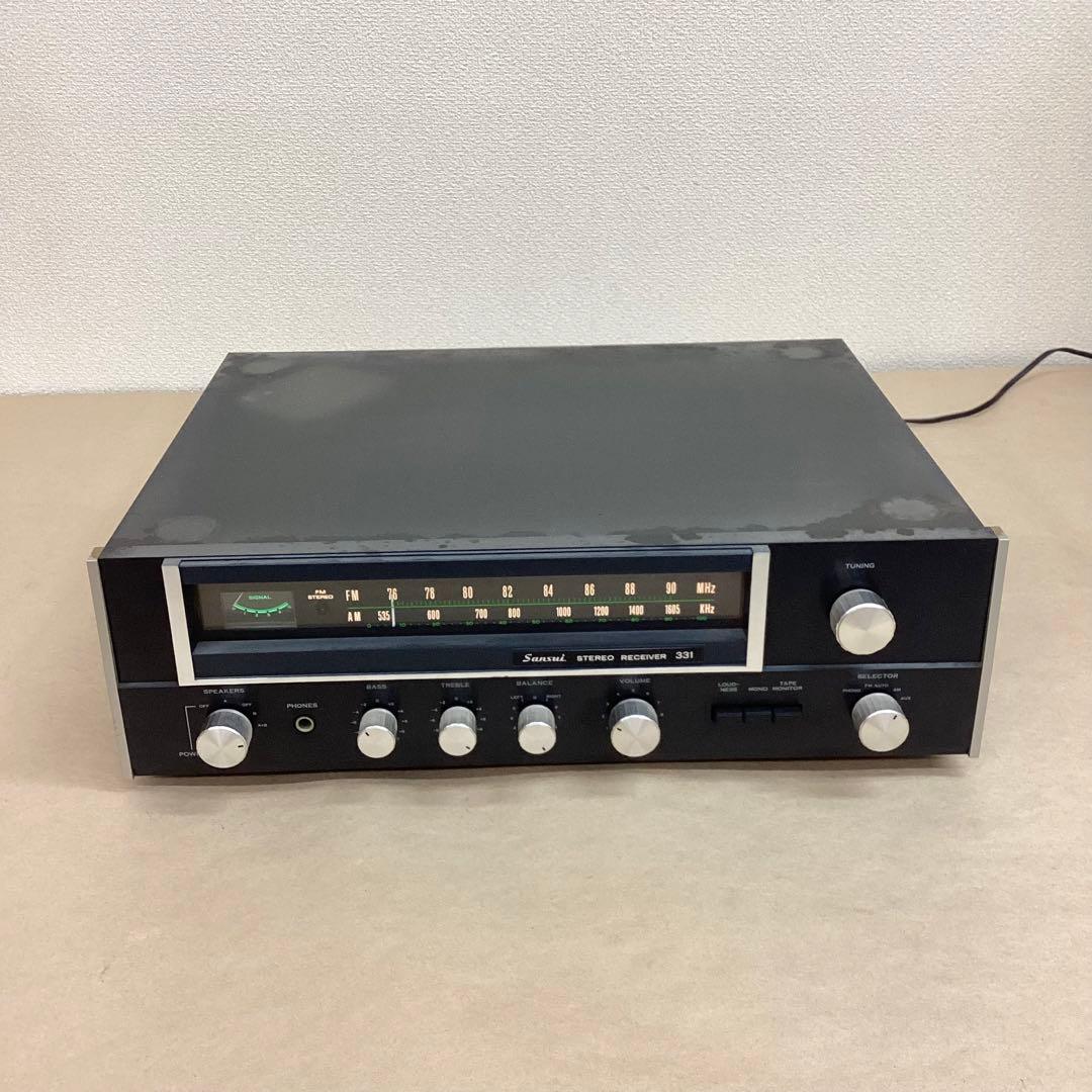 サンスイ ステレオレシーバー331 Sansui 通電確認のみ アンプ