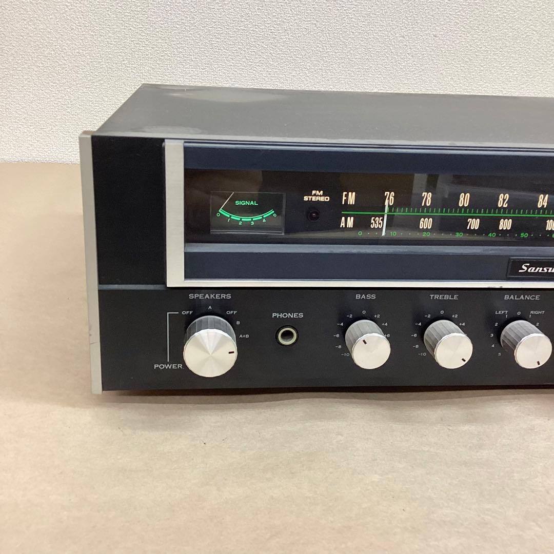 サンスイ ステレオレシーバー331 Sansui 通電確認のみ アンプ