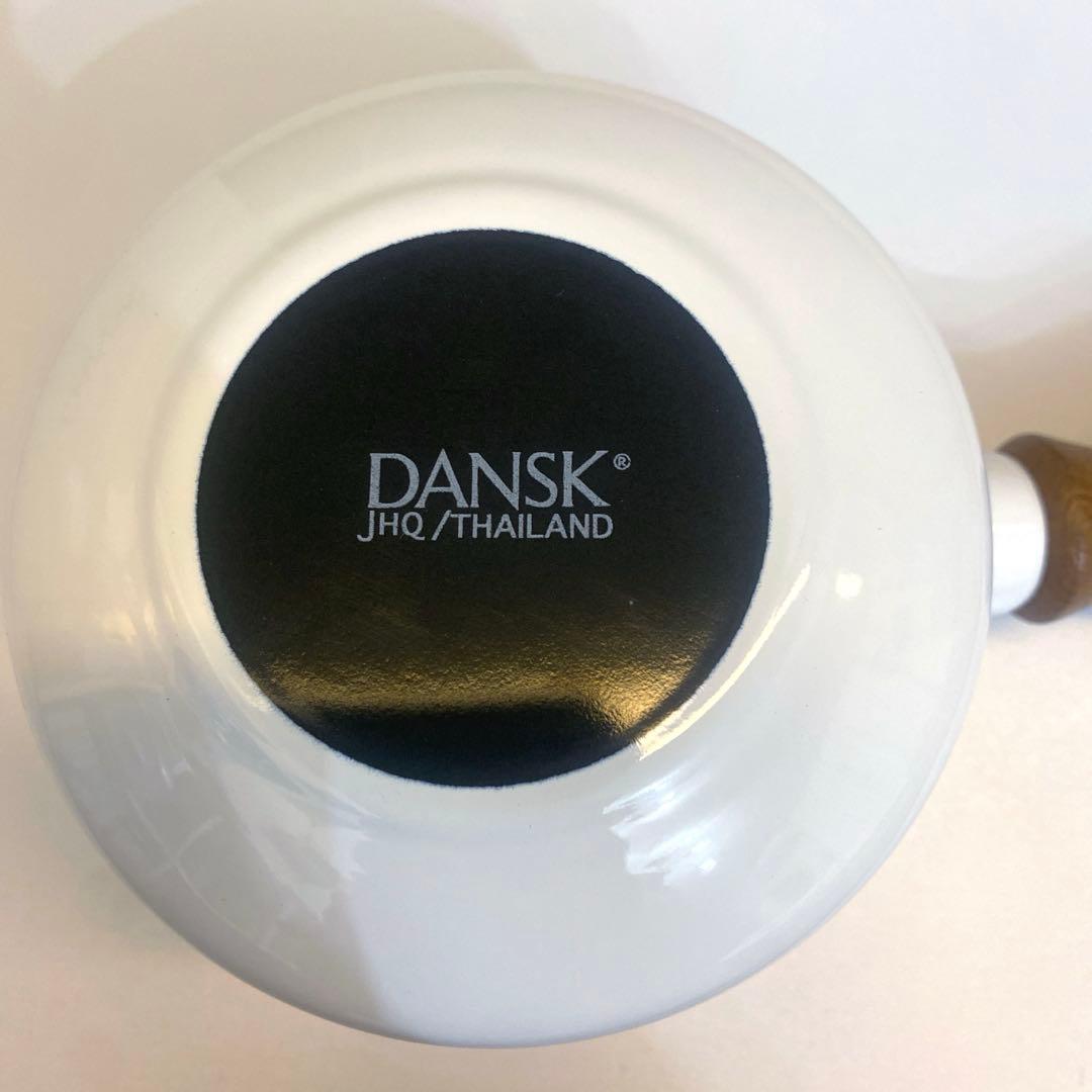新品未使用品　ダンスク　dansk 琺瑯鍋　ホーロー鍋　バターウォーマー　廃盤
