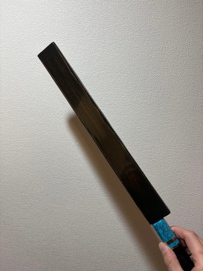 有次 刺身包丁 先丸 白ニ鋼 特製　尺. 刃渡り32cm 日本製