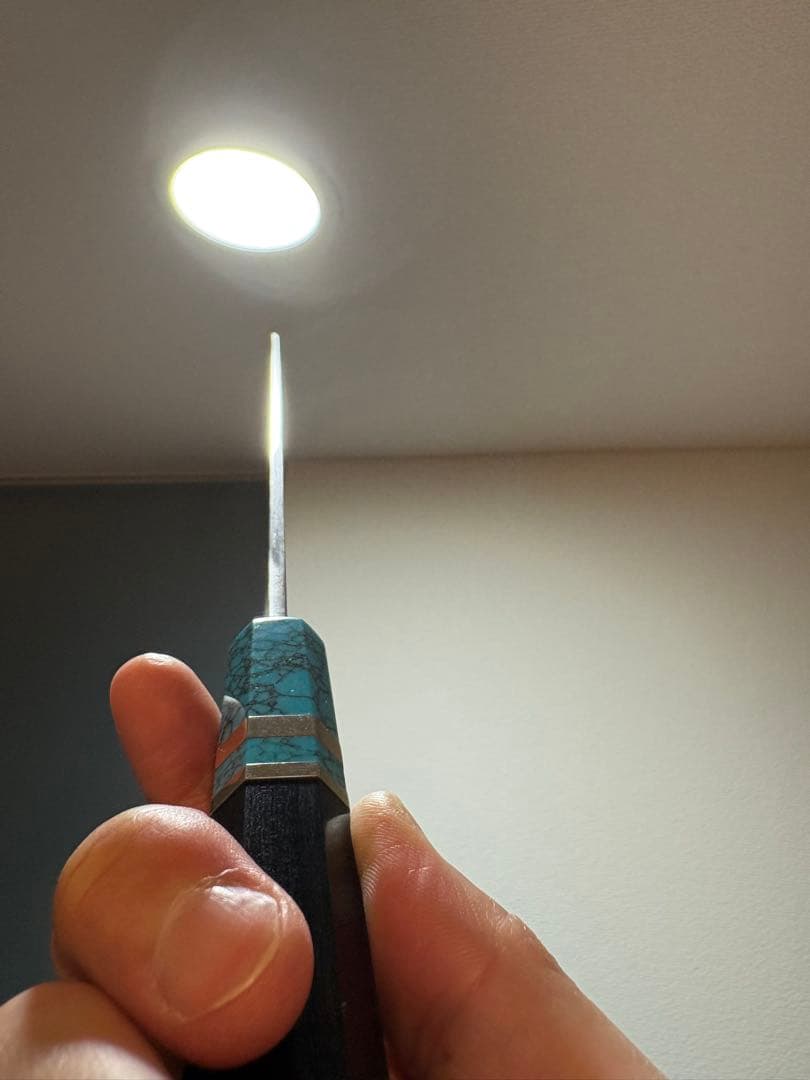 有次 刺身包丁 先丸 白ニ鋼 特製　尺. 刃渡り32cm 日本製