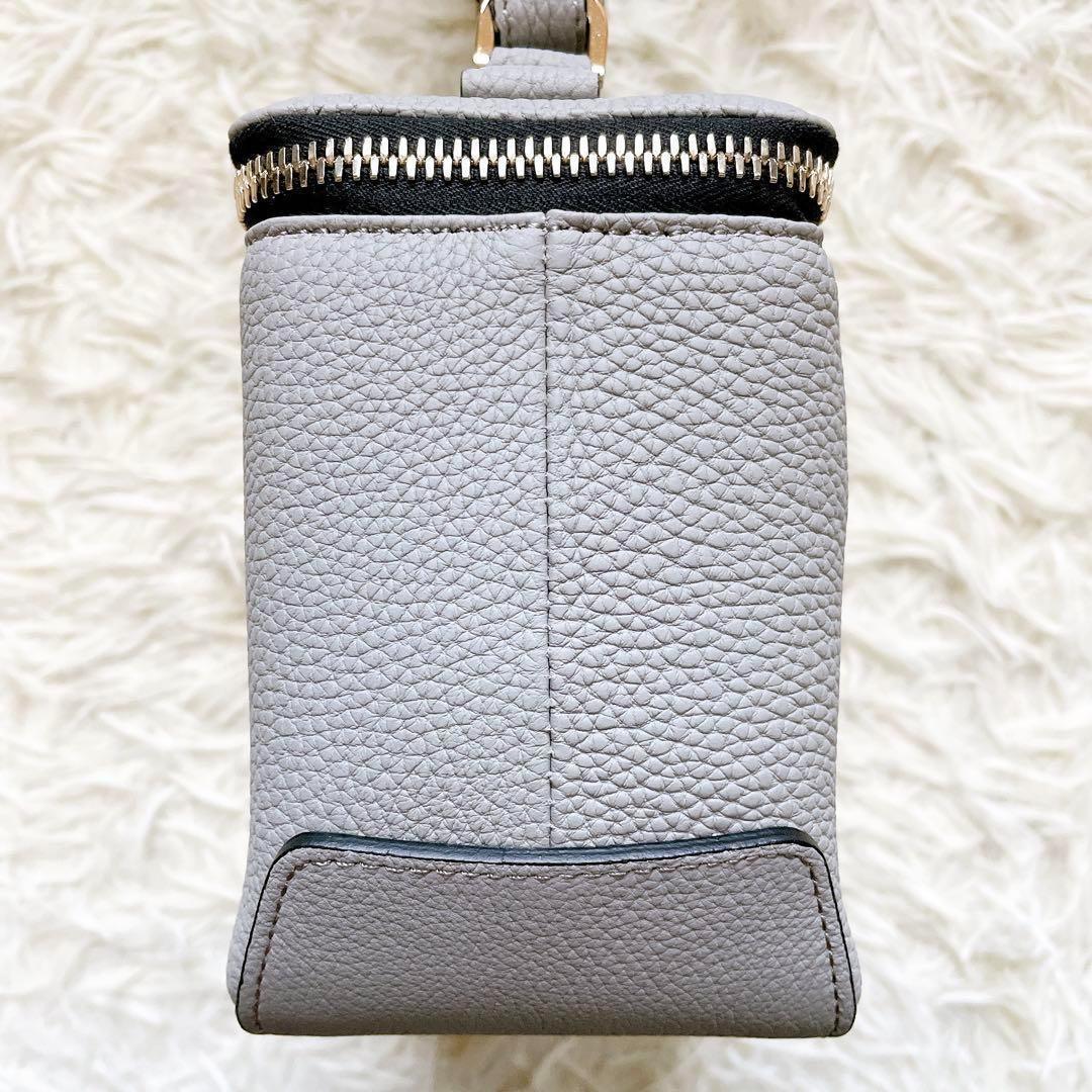 【極美品】エポイ　リツ　ミニバニティー ショルダーバッグ　2way　レザー