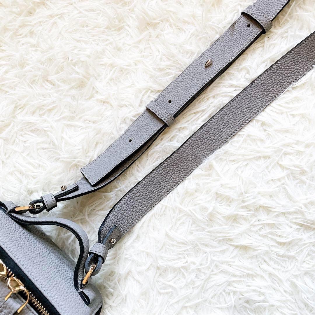 【極美品】エポイ　リツ　ミニバニティー ショルダーバッグ　2way　レザー