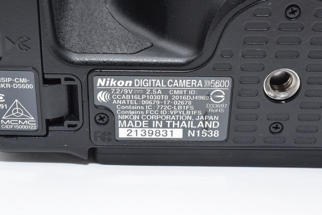 コメント割引あり！✨軽量 高画質✨ニコン D5600✨初心者◎ 一眼レフカメラ