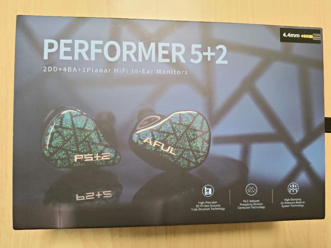 AFUL PERFORMER 5+2 イヤホン 4.4mm 有線