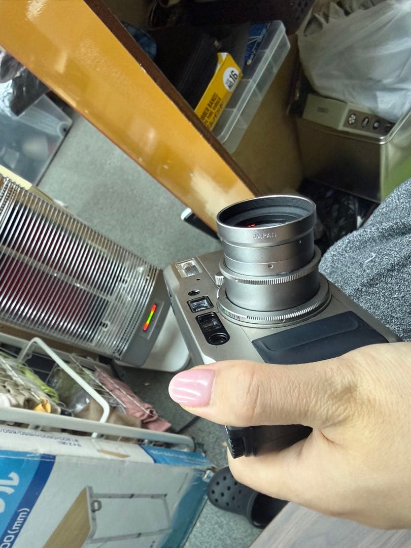 【ジャンク品】CONTAX コンパクトフィルムカメラ シルバー