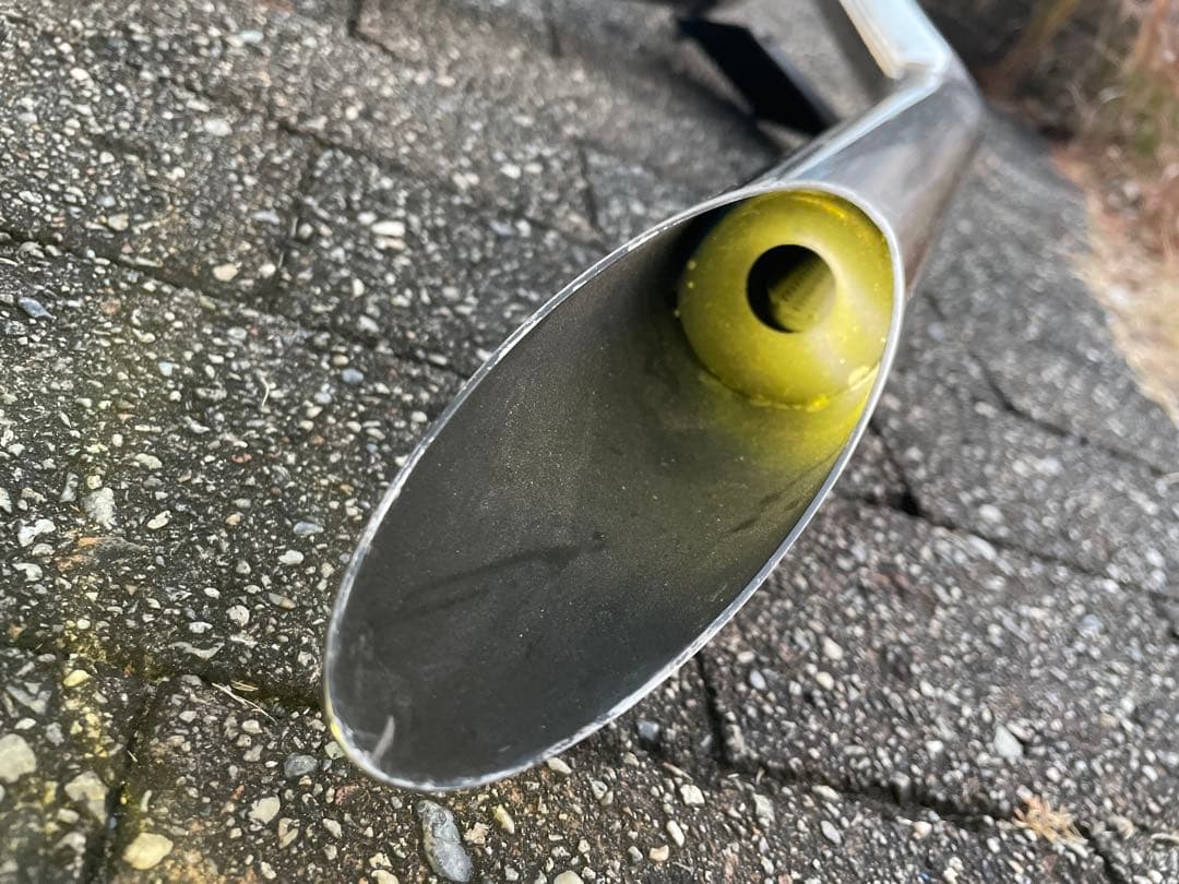 ドラッグスター400 アップスイープマフラー　カチ上げマフラー