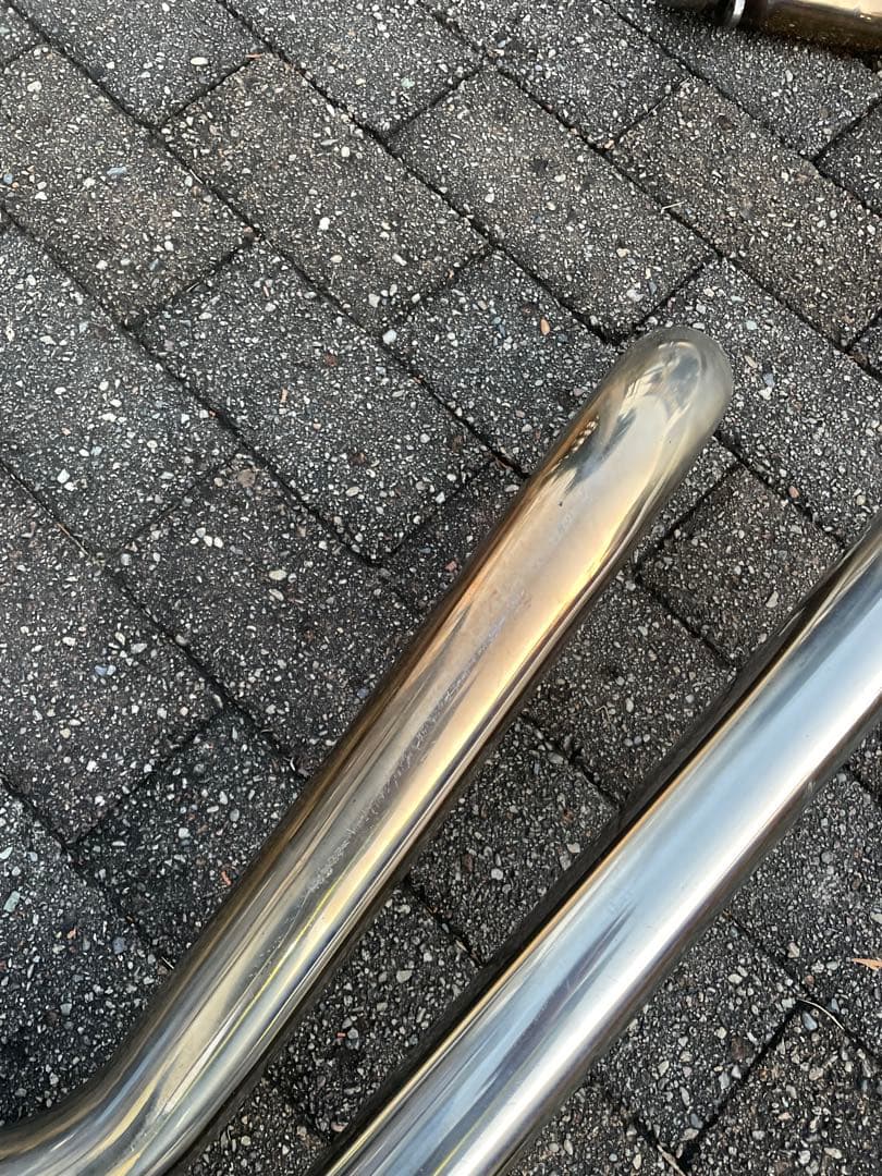 ドラッグスター400 アップスイープマフラー　カチ上げマフラー