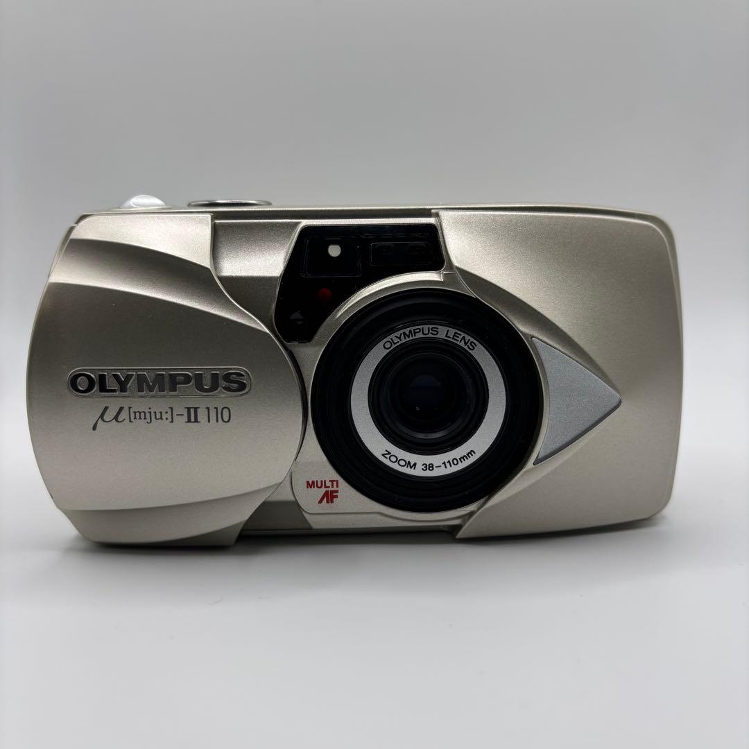 【美品】 Olympus mju-ii 110 μ2 110 フィルムカメラ