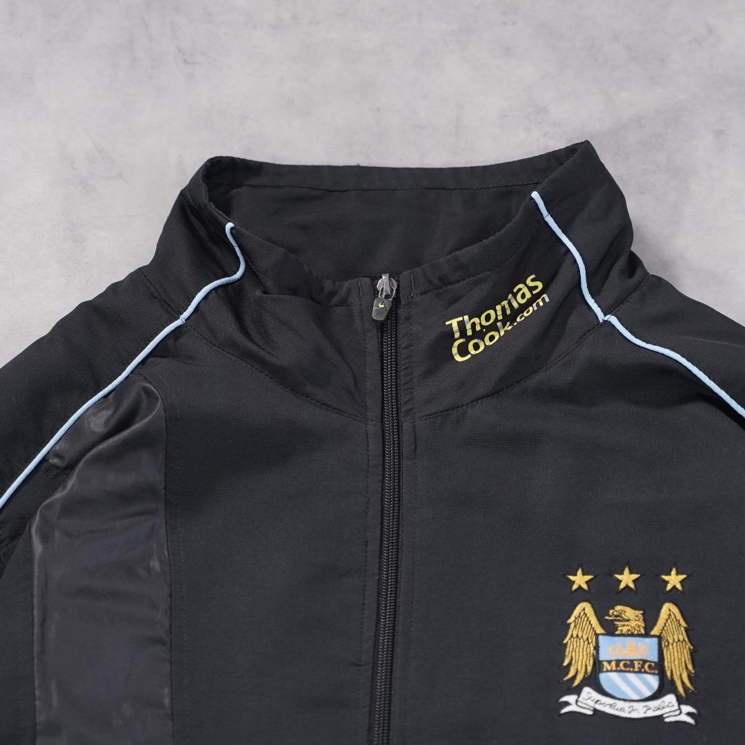 ルコックスポルティフ マンチェスターシティ ジャケット サッカー 00s L 黒