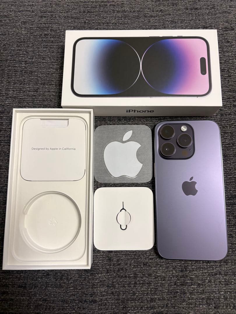 A*y様 Apple iPhone 14 Pro ディープパープル SIMフリー