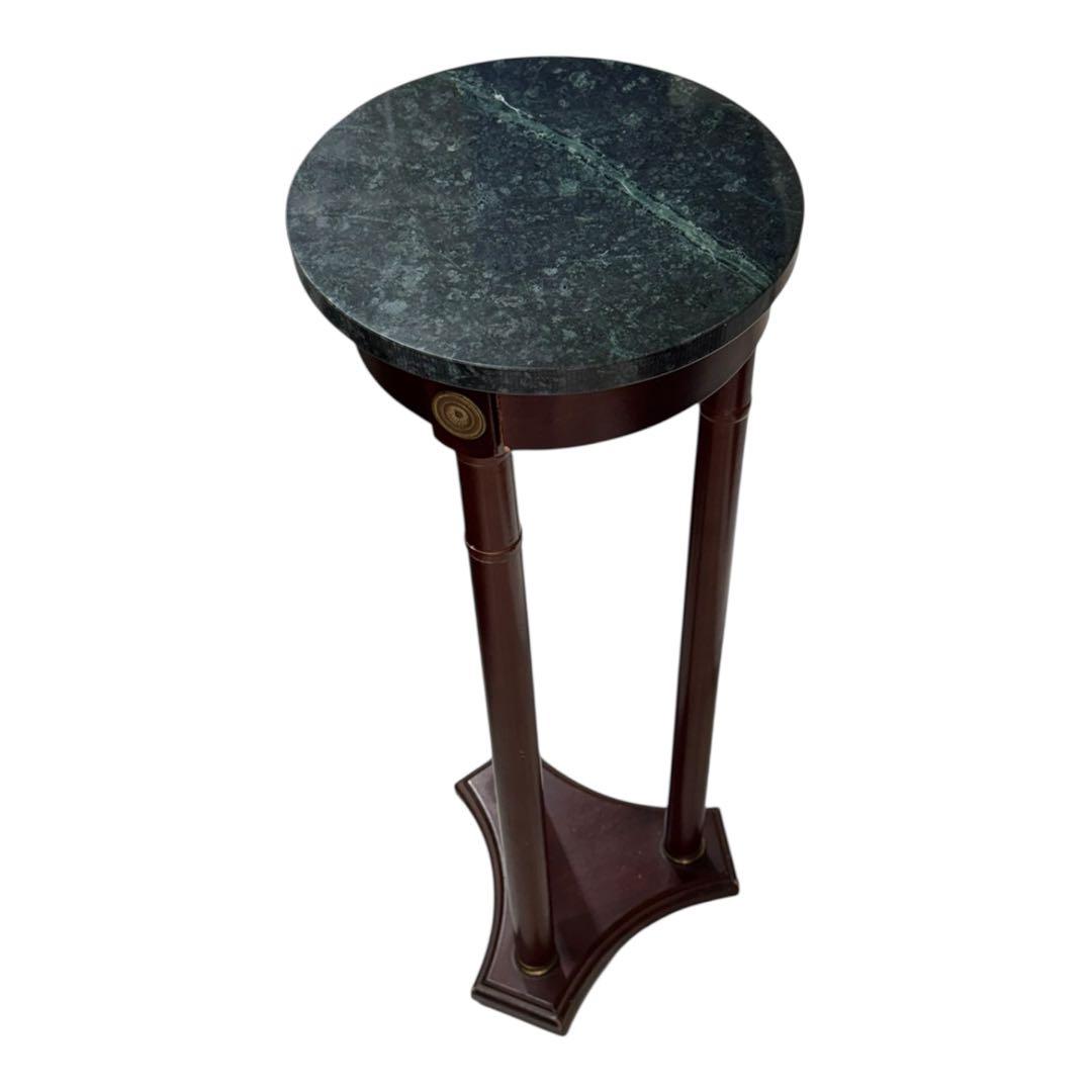 大理石天板サイドテーブル イタリア製アンティーク