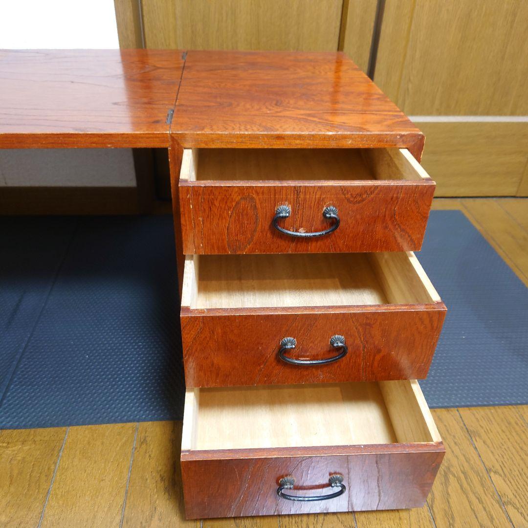 折り畳み座机・文机☆昭和レトロ家具　折りたたみ　ヴィンテージ家具　アンティーク