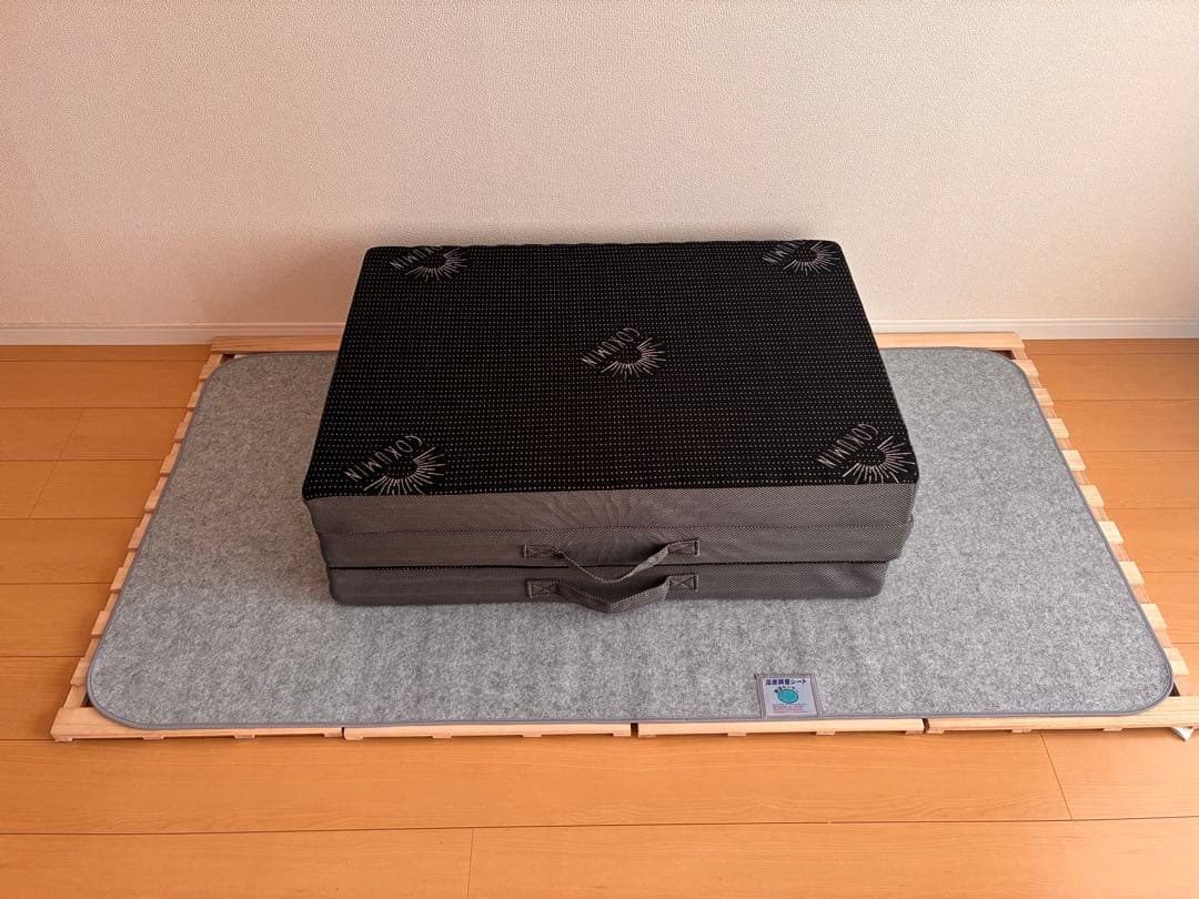 GOKUMIN シングル グランマットレス10cm すのこマット 除湿シート