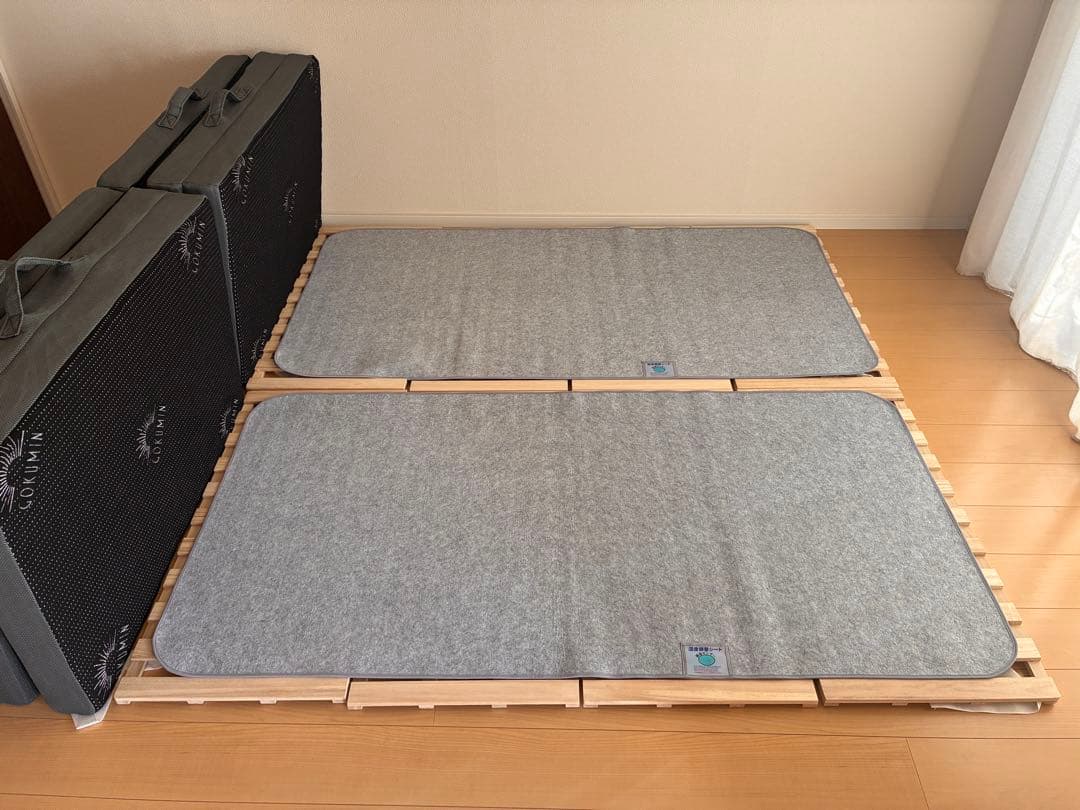 GOKUMIN シングル グランマットレス10cm すのこマット 除湿シート