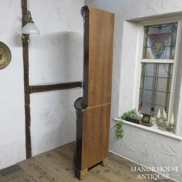 イギリス アンティーク 家具 コーナーキャビネット 飾り棚 英国 6400d