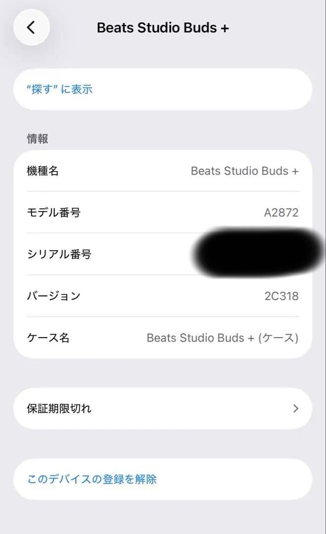 Apple Beats Studio Buds + ブラック/ゴールド　完品