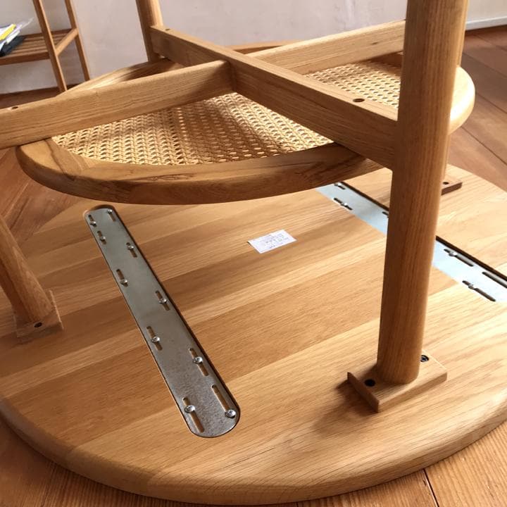 unico SOLK ローテーブル Φ760 机 円形 ウッド ウニコ