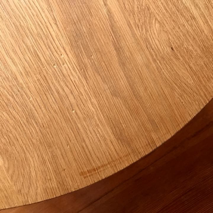 unico SOLK ローテーブル Φ760 机 円形 ウッド ウニコ