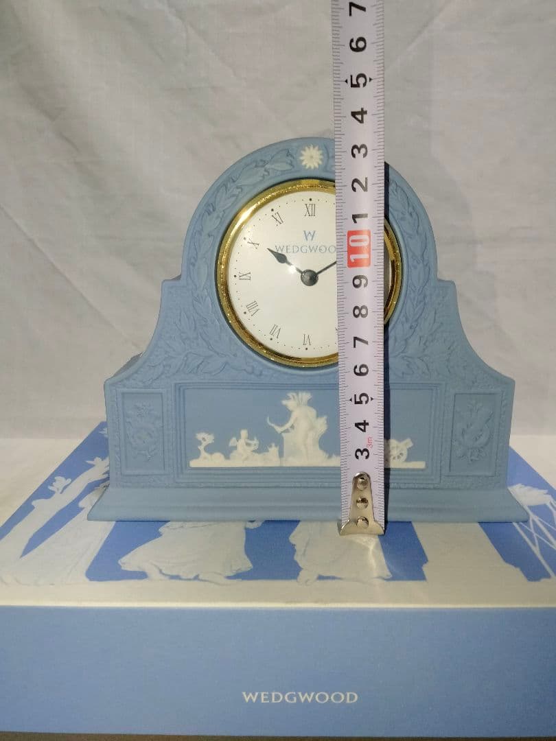 未使用 ウェッジウッド  置時計 ペールマントルクロック