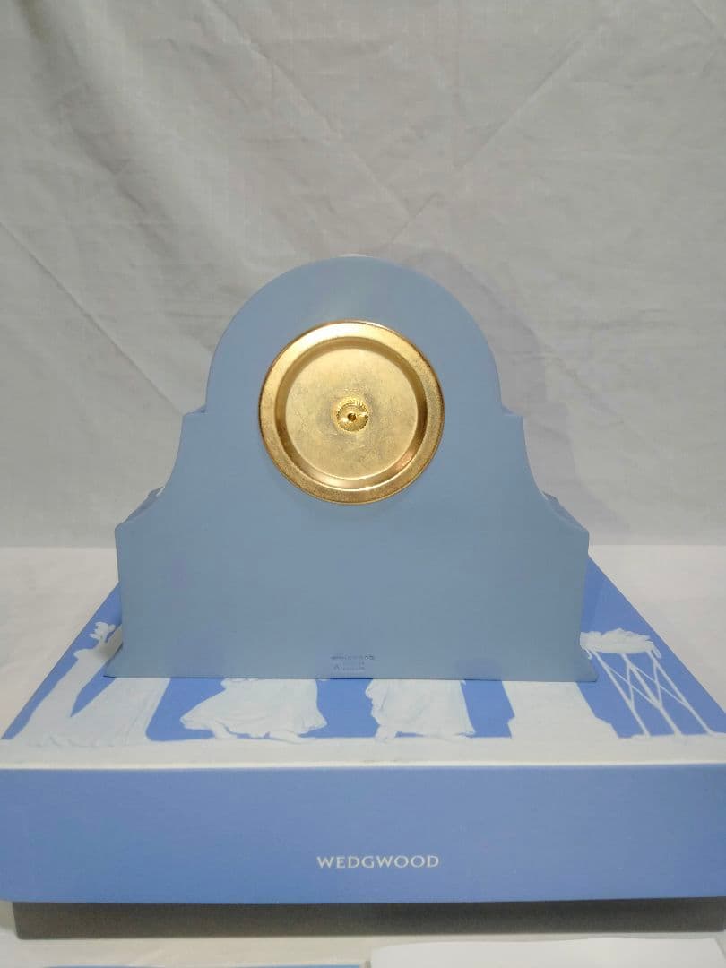 未使用 ウェッジウッド  置時計 ペールマントルクロック