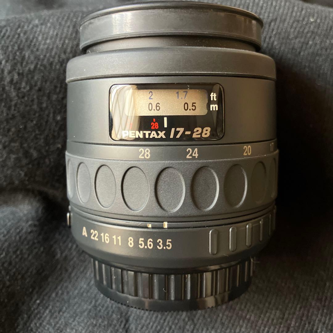 PENTAX Pentax-F フィッシュアイ 17-28mm ズームレンズ
