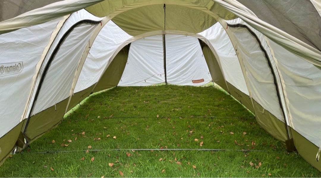 ✨美品✨コールマンテント トンネル2ルームハウスLDX オリーブ