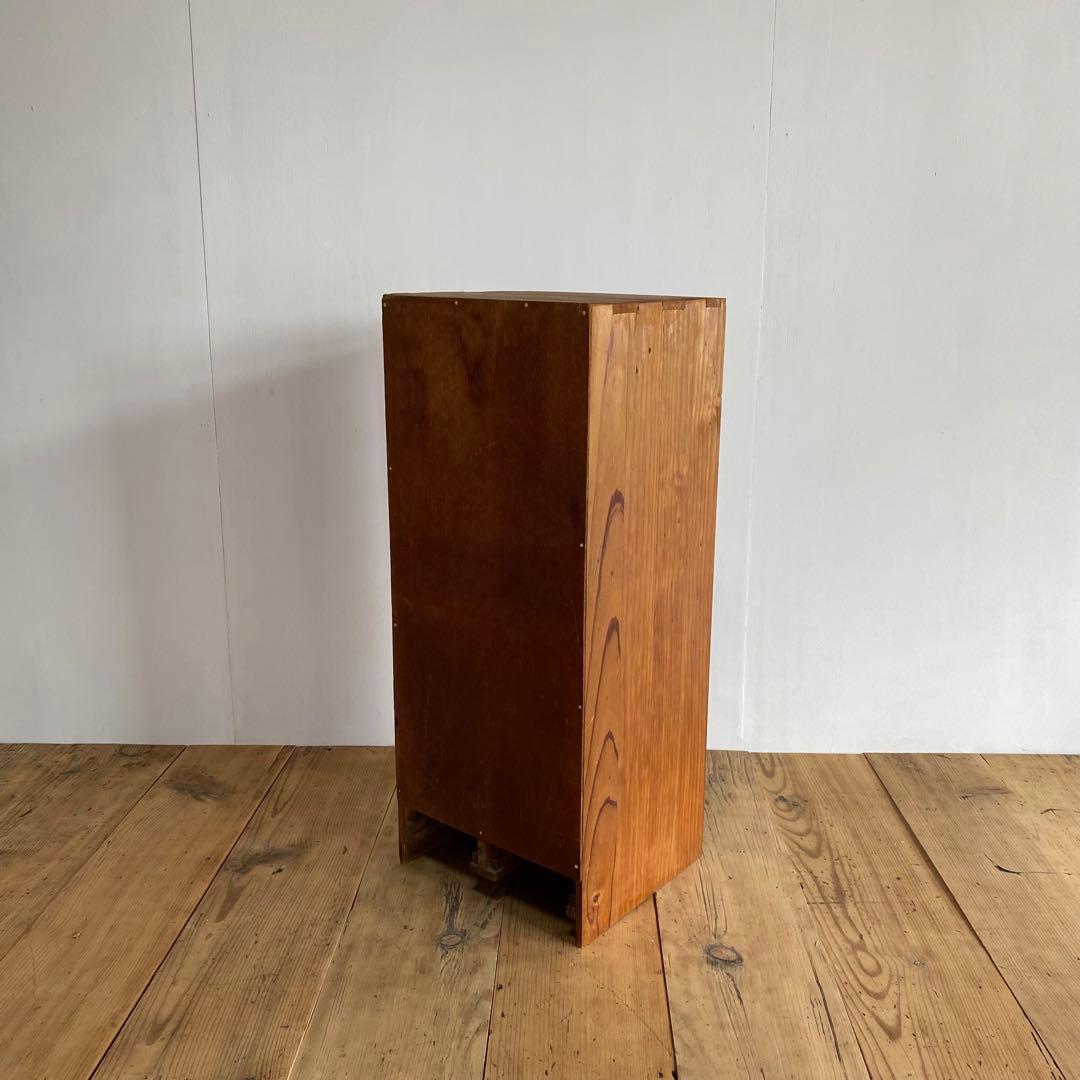 アンティーク 木製 オープンラック 飾り棚 引き出し 昭和レトロ z678